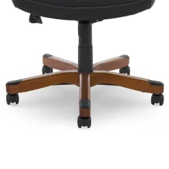 Conway Black Big & Tall Bonded Leather Office Chair 17 Conway Black Big & Tall Bonded Leather Office Chair -Home Style Shop 810590408 61