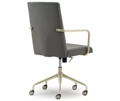 Giselle Velvet Office Chair 24 Giselle Velvet Office Chair -Home Style Shop 810590415 5