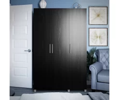 Systembuild Colwyn 3-Door Storage Wardrobe -Home Style Shop 810591237 1