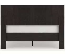 Piperton Black Queen Panel Headboard -Home Style Shop 810591748 810591749 3