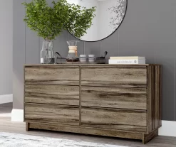 Shallifer Brown 6-Drawer Dresser -Home Style Shop 810591842 7