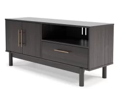 59" Brymont Dark Gray TV Stand -Home Style Shop 810592174 1