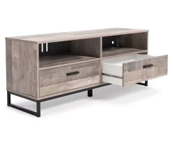 59" Neilsville Multi-Gray TV Stand -Home Style Shop 810592177 2