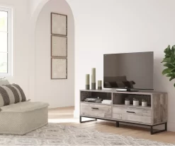 59" Neilsville Multi-Gray TV Stand -Home Style Shop 810592177 8