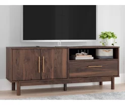 59" Calverson Mocha TV Stand 14 59" Calverson Mocha TV Stand -Home Style Shop 810592178 8