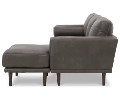 Signature Design By Ashley Arroyo Faux Leather Sofa Chaise -Home Style Shop 810594573 2