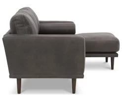 Signature Design By Ashley Arroyo Faux Leather Sofa Chaise -Home Style Shop 810594573 8