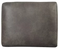 Arroyo Smoke Faux Leather Ottoman -Home Style Shop 810594591 5