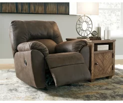 Tambo Canyon Faux Leather Rocker Recliner -Home Style Shop 810594610 2