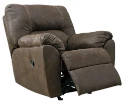 Tambo Canyon Faux Leather Rocker Recliner -Home Style Shop 810594610 3
