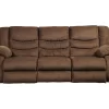 Tulen Chocolate Reclining Sofa