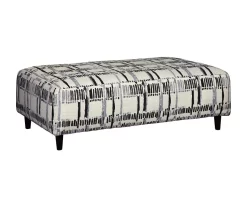 Kennewick Shadow Oversize Accent Ottoman