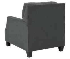Bayonne Charcoal Armchair -Home Style Shop 810594660 2