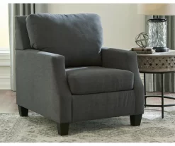 Bayonne Charcoal Armchair -Home Style Shop 810594660 5