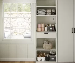 Evolution Vantage White 5-Shelf Open Cabinet -Home Style Shop 810597745 6