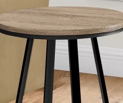 Monarch Metal Accent Table -Home Style Shop 810598397 B8