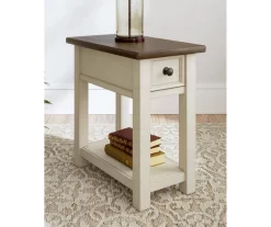 Bolanburg Chairside End Table With USB Ports & Outlets -Home Style Shop 810598700