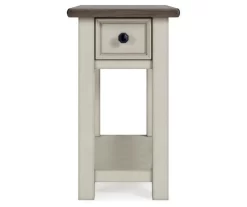 Bolanburg Chairside End Table With USB Ports & Outlets