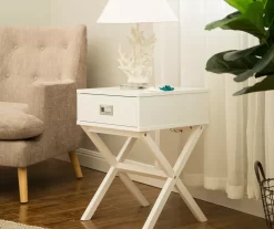 Glitzhome X-Leg End Table -Home Style Shop 810598716 A0 3