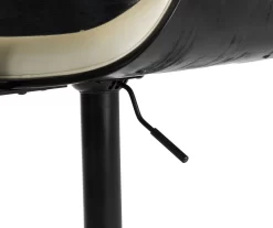 Glitzhome Mid-Century Modern Faux Leather Adjustable Bar Stools, 2-Pack 26 Glitzhome Mid-Century Modern Faux Leather Adjustable Bar Stools, 2-Pack -Home Style Shop 810598738 A0 4