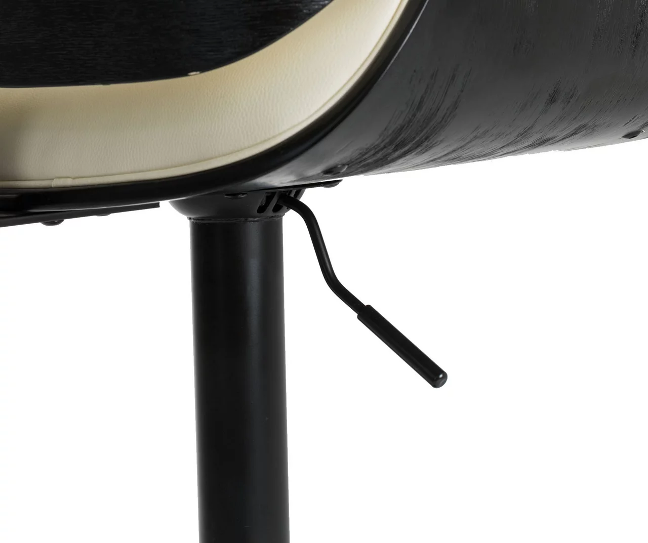 Glitzhome Mid-Century Modern Faux Leather Adjustable Bar Stools, 2-Pack 13 Glitzhome Mid-Century Modern Faux Leather Adjustable Bar Stools, 2-Pack - Image 13