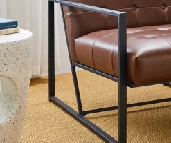 Glitzhome Modern Industrial Faux Leather Accent Chairs, 2-Pack 29 Glitzhome Modern Industrial Faux Leather Accent Chairs, 2-Pack -Home Style Shop 810598913 A0 6