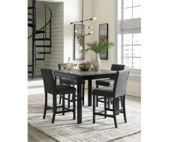 Garvine 5-Piece Counter-Height Dining Set -Home Style Shop 810599360