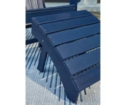 Sundown Treasure Blue Slat Ottoman -Home Style Shop 810599450 4