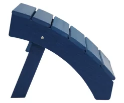 Sundown Treasure Blue Slat Ottoman -Home Style Shop 810599450 6