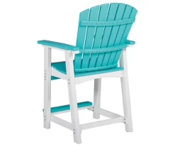 Eisley Wood Look Patio Dining Counter Stools, 2-Pack -Home Style Shop 810599459 2