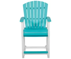 Eisley Wood Look Patio Dining Counter Stools, 2-Pack -Home Style Shop 810599459 4