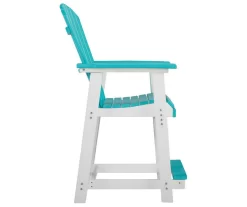 Eisley Wood Look Patio Dining Counter Stools, 2-Pack -Home Style Shop 810599459 5