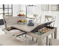 Parellen Storage Dining Table -Home Style Shop 810599558 9