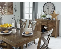 Moriville Extension Leaf Dining Table -Home Style Shop 810599584 8