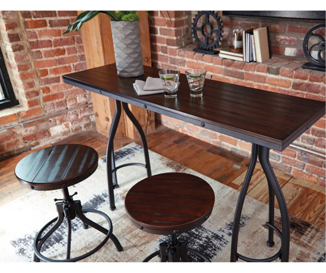 Odium 3-Piece Counter-Height Dining Set 6 Odium 3-Piece Counter-Height Dining Set - Image 6