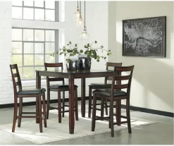 Coviar 5-Piece Counter-Height Dining Set 7 Coviar 5-Piece Counter-Height Dining Set -Home Style Shop 810599621 3