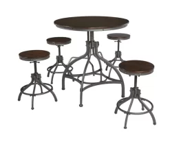 Odium 5-Oiece Counter-Height Dining Set -Home Style Shop 810599623 5