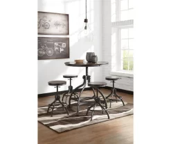 Odium 5-Oiece Counter-Height Dining Set -Home Style Shop 810599623 8