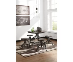 Odium 5-Oiece Counter-Height Dining Set -Home Style Shop 810599623 9