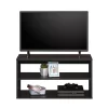 32.3" Cinnamon Cherry Open Frame TV Stand