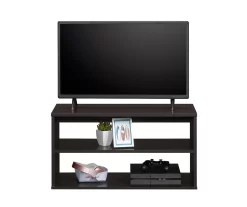 32.3" Cinnamon Cherry Open Frame TV Stand