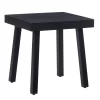 Marcy Black Metal Patio Side Table