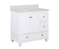 DHP Atwater Living Jazmyn Bathroom Vanity With White Sink -Home Style Shop 810610488 A0 1