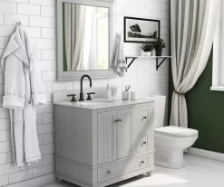DHP Atwater Living Jazmyn Bathroom Vanity With White Sink -Home Style Shop 810610489 B0 2