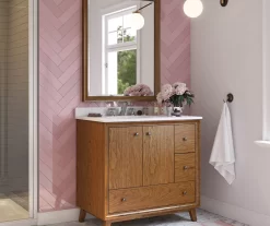 DHP Atwater Living Delias Bathroom Vanity With White Sink -Home Style Shop 810610513 B0 5