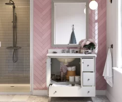 DHP Atwater Living Delias Bathroom Vanity With White Sink -Home Style Shop 810610515 B0 4