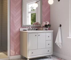 DHP Atwater Living Delias Bathroom Vanity With White Sink -Home Style Shop 810610515 B0 5