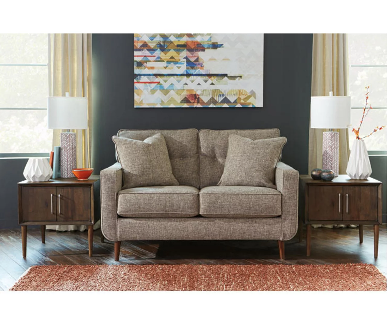 Dahra Jute Loveseat 2 Dahra Jute Loveseat - Image 2