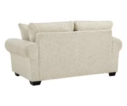 Haisley Ivory Loveseat -Home Style Shop 810610831 A0 2
