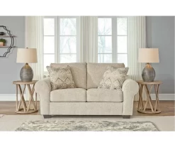 Haisley Ivory Loveseat -Home Style Shop 810610831 A0 5